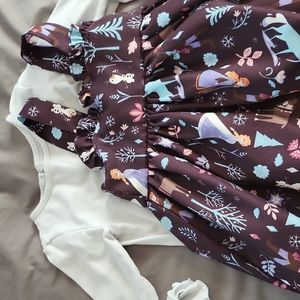 Frozen Dress with shirt